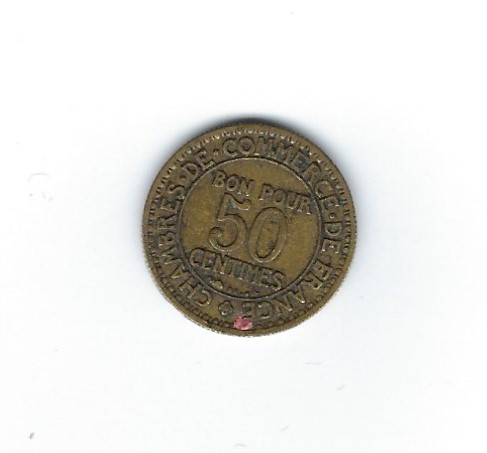  Frankreich 50 Centimes 1923   