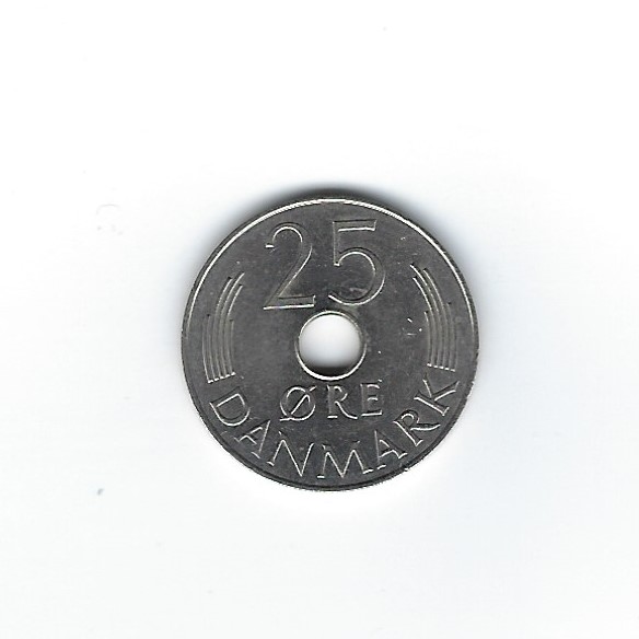  Dänemark 25 Öre 1978   