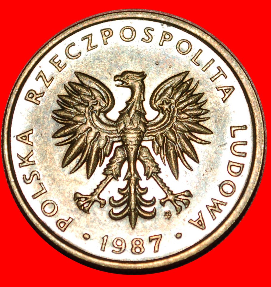  • SMALL EAGLE: POLAND ★ 5 ZLOTY 1987! LOW START ★ NO RESERVE!   