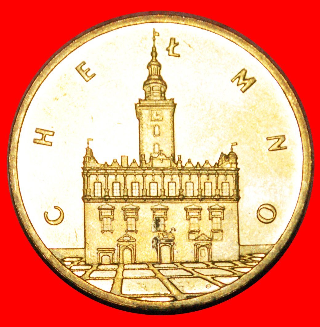 • TOWN HALL: POLAND ★ 2 ZLOTY 2006 NORDIC GOLD UNC MINT LUSTER! LOW START ★ NO RESERVE!