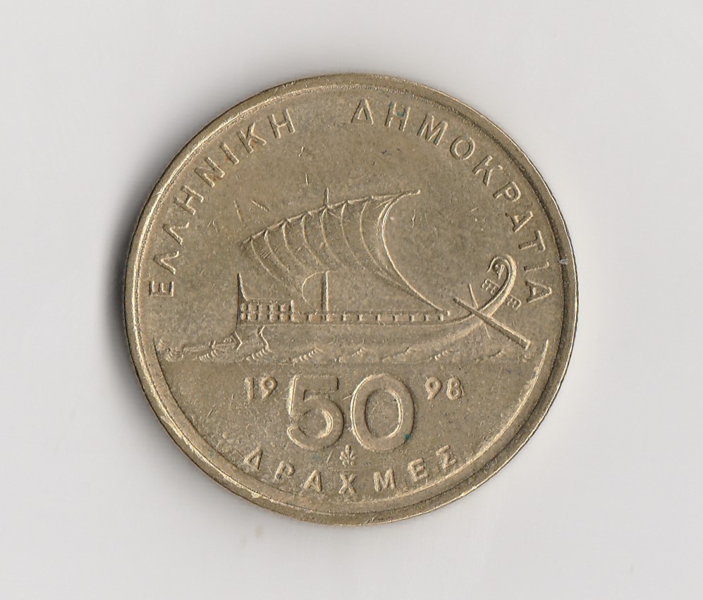 50 Drachmai Griechenland 1998 (M618)