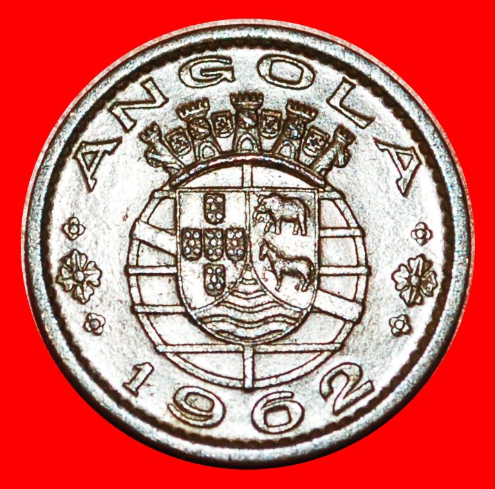 • ELEPHANT: ANGOLA ★ 20 CENTAVOS 1962! LOW START ★ NO RESERVE!