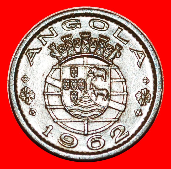  • ELEPHANT: ANGOLA ★ 20 CENTAVOS 1962! LOW START ★ NO RESERVE!   