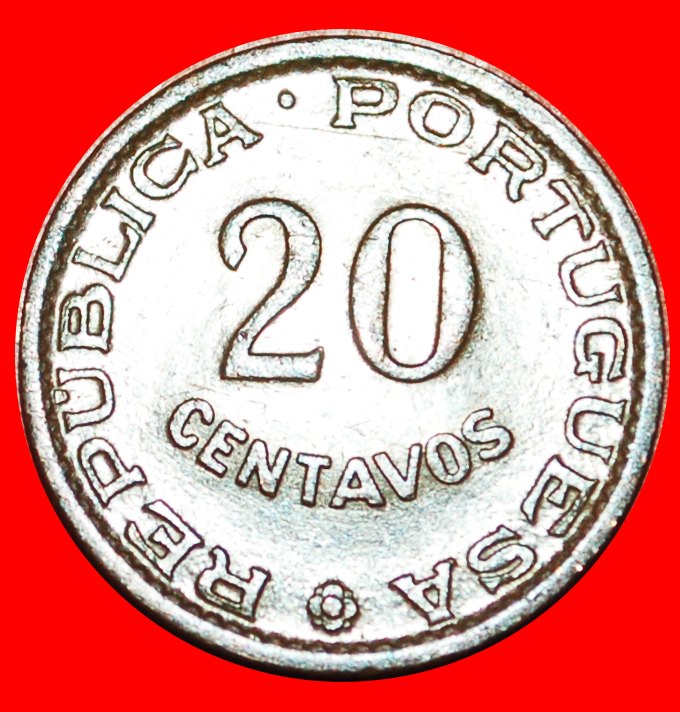  • ELEFANT: ANGOLA ★ 20 CENTAVOS 1962! OHNE VORBEHALT!   