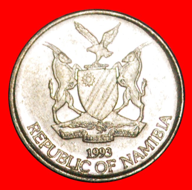  • SÜDAFRIKA  (1993-2015): NAMIBIA ★ 5 CENTS 1993! OHNE VORBEHALT!   