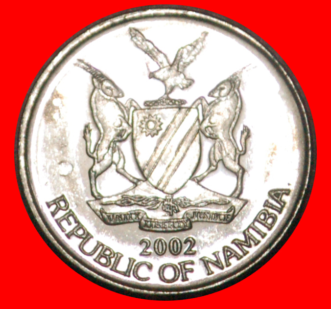  • SÜDAFRIKA (1993-2015): NAMIBIA ★ 5 CENTS 2002 VZGL STEMPELGLANZ!OHNE VORBEHALT!   