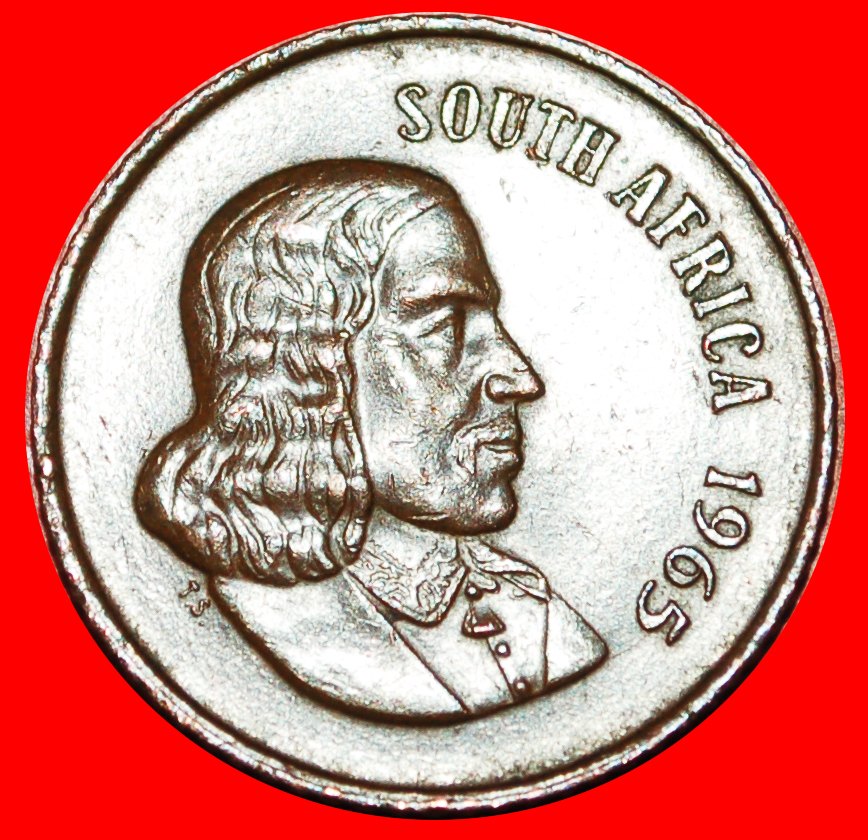 • ENGLISCHE LEGENDE mit GNUS: SÜDAFRIKA ★ 2 CENTS 1965! OHNE VORBEHALT!