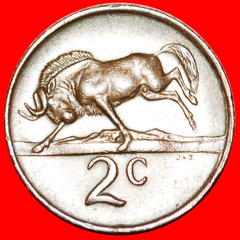  • GNUS: SÜDAFRIKA ★ 2 CENTS 1970! OHNE VORBEHALT!   