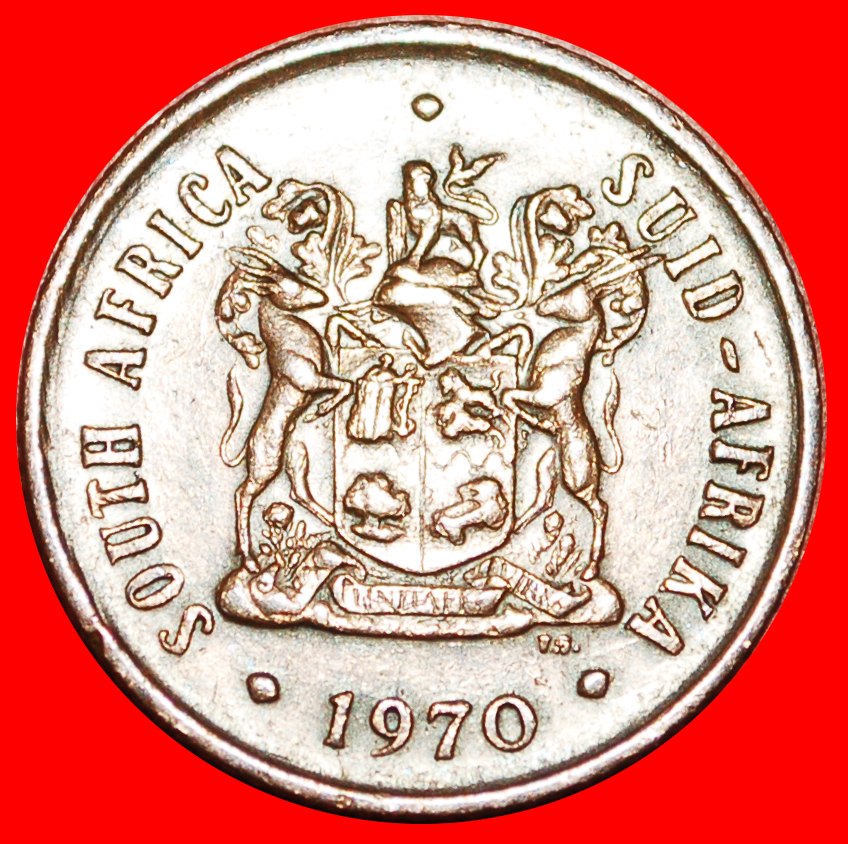  • GNUS: SÜDAFRIKA ★ 2 CENTS 1970! OHNE VORBEHALT!   