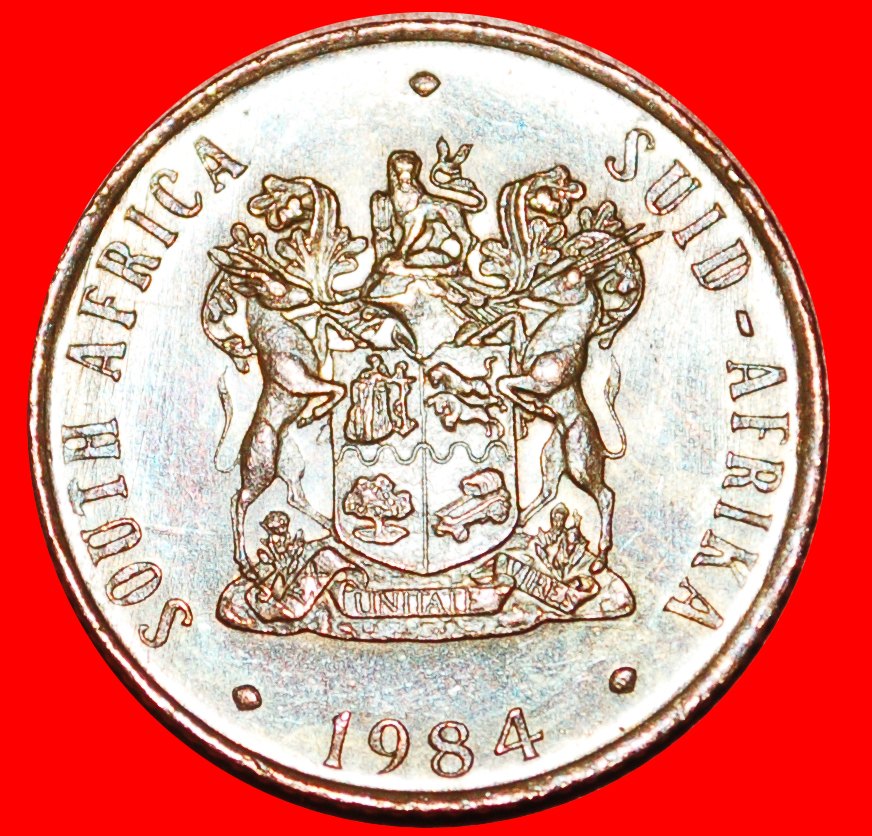  • WILDEBEEST: SOUTH AFRICA ★ 2 CENTS 1984 YEAR=TYPE! LOW START ★ NO RESERVE!   
