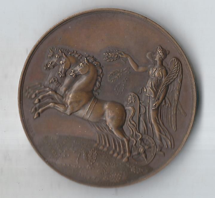  Medaillen Frankreich 1820 selten Bronze 69,109Gramm Goldankauf Koblenz Frank Maurer F929   