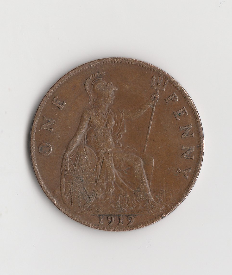  1 Penny Großbritannien 1919 ( M629)   