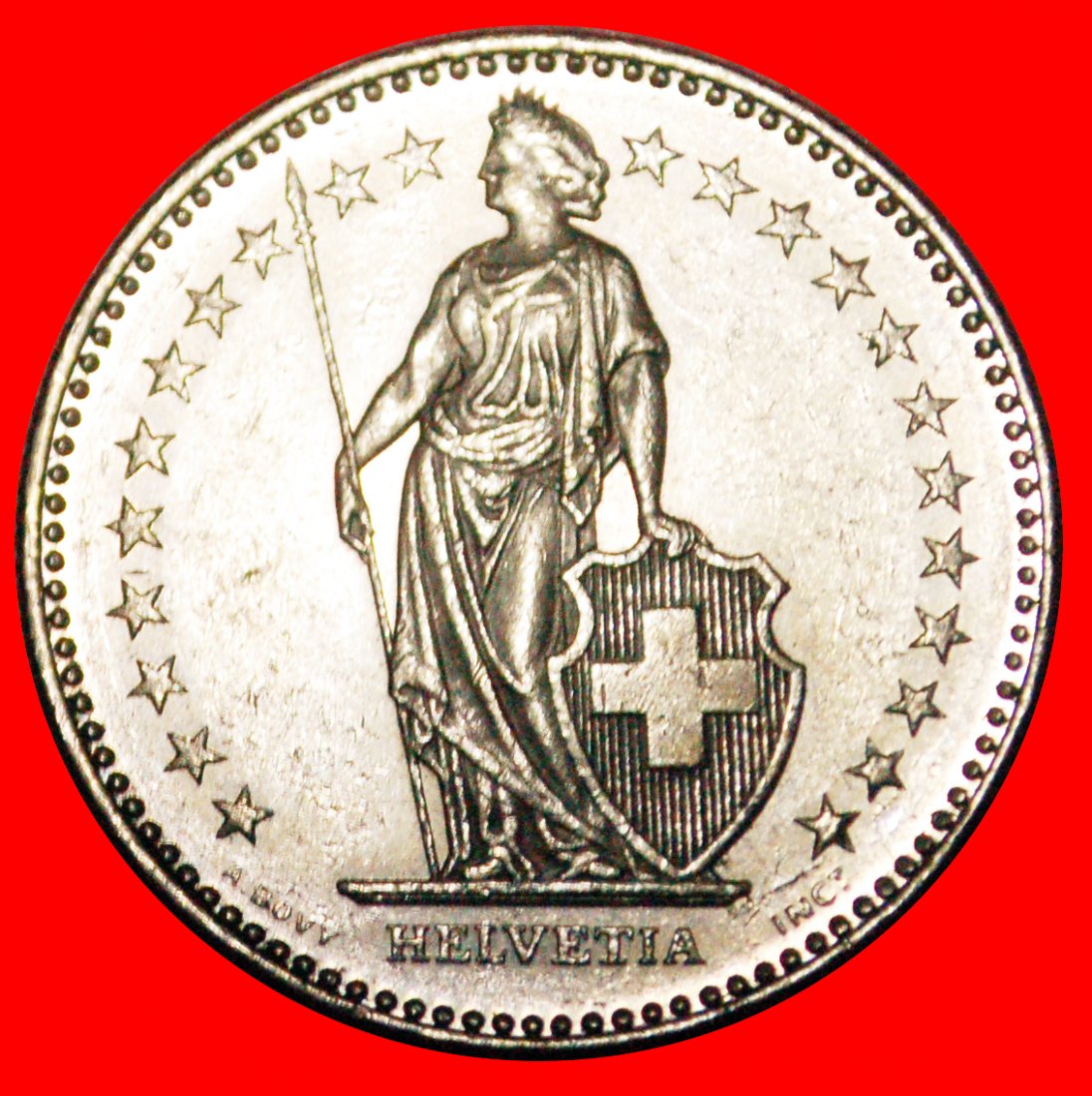  • WITH STAR (1968-2021): SWITZERLAND★ 2 FRANCS 1994B! LOW START ★ NO RESERVE!   