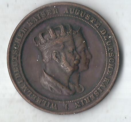 Medaillen Koblenz 1896 Gr.11,26 Gr.Bronze Goldankauf Koblenz Frank Maurer G23   