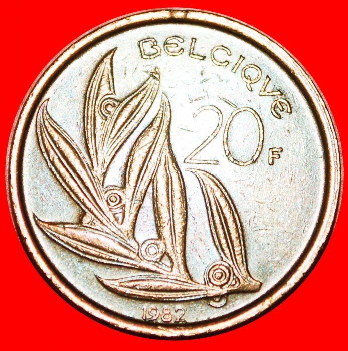 • FRENCH LEGEND: BELGIUM ★ 20 FRANCS 1982! Baudouin I (1951-1993) LOW START ★ NO RESERVE!
