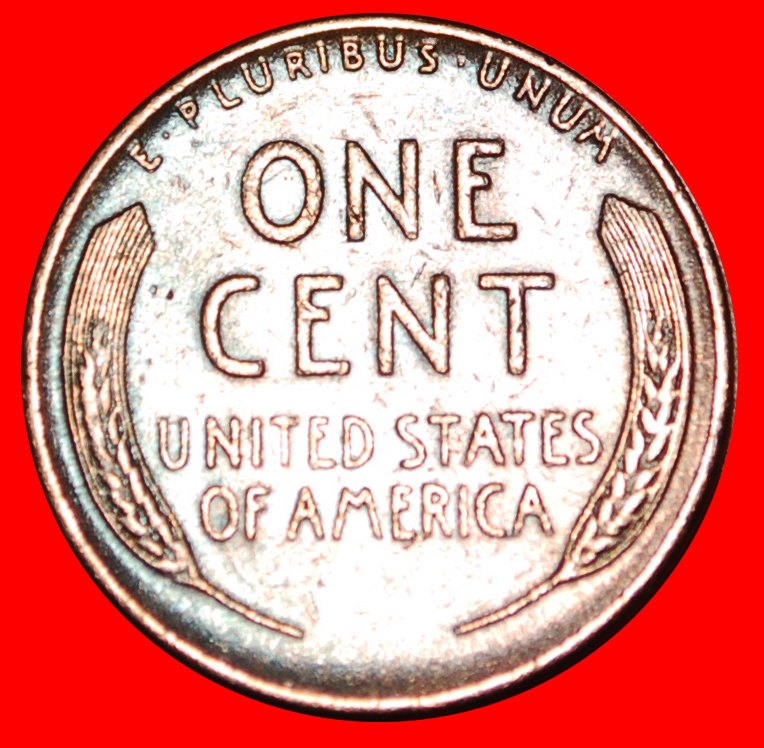  • WEIZEN PENNY (1909-1958): USA ★ 1 CENT 1947D! LINCOLN (1809-1865)! OHNE VORBEHALT!   