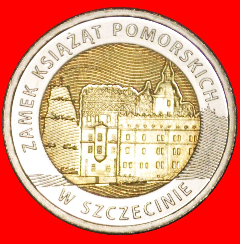 • BIMETALLISCH: POLEN ★ 5 ZLOTY 2016 STG STEMPELGLANZ! SCHLOSS & SCHIFF! OHNE VORBEHALT!
