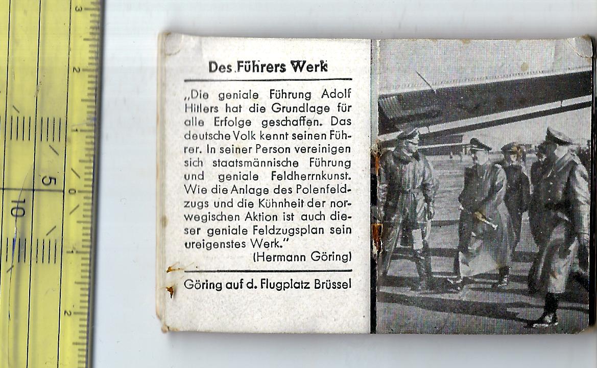  Militaria Orden WK II Miniaturbuch Belgien selten Goldankauf Koblenz Frank Maurer q90   
