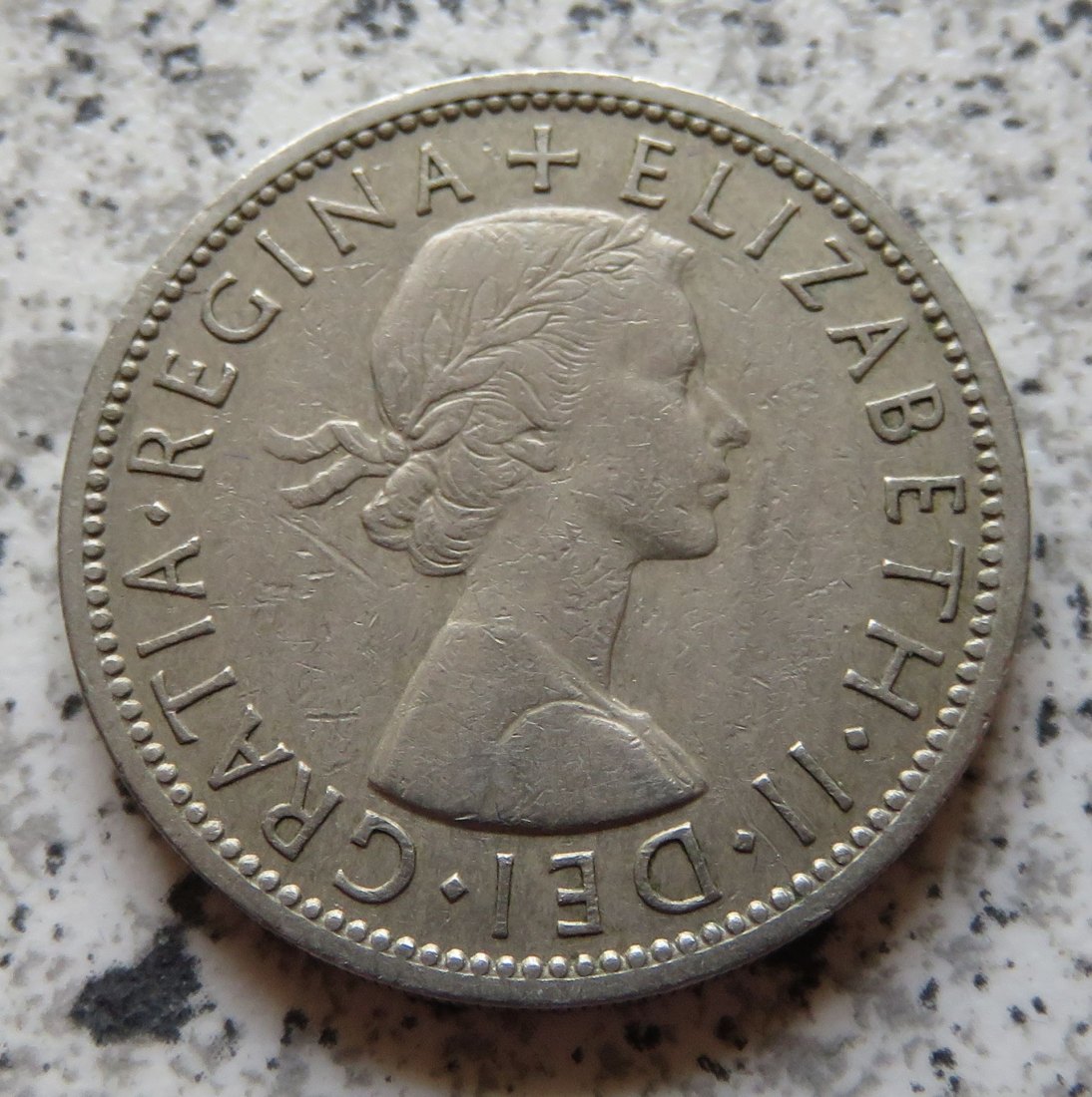  Großbritannien 2 Shillings 1956   
