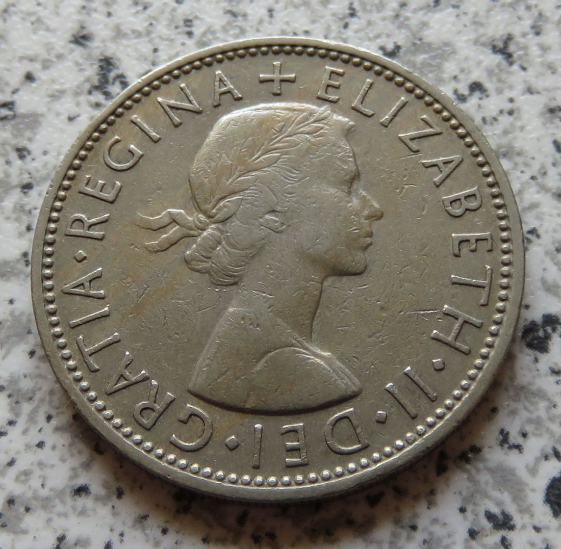  Großbritannien 2 Shillings 1958   