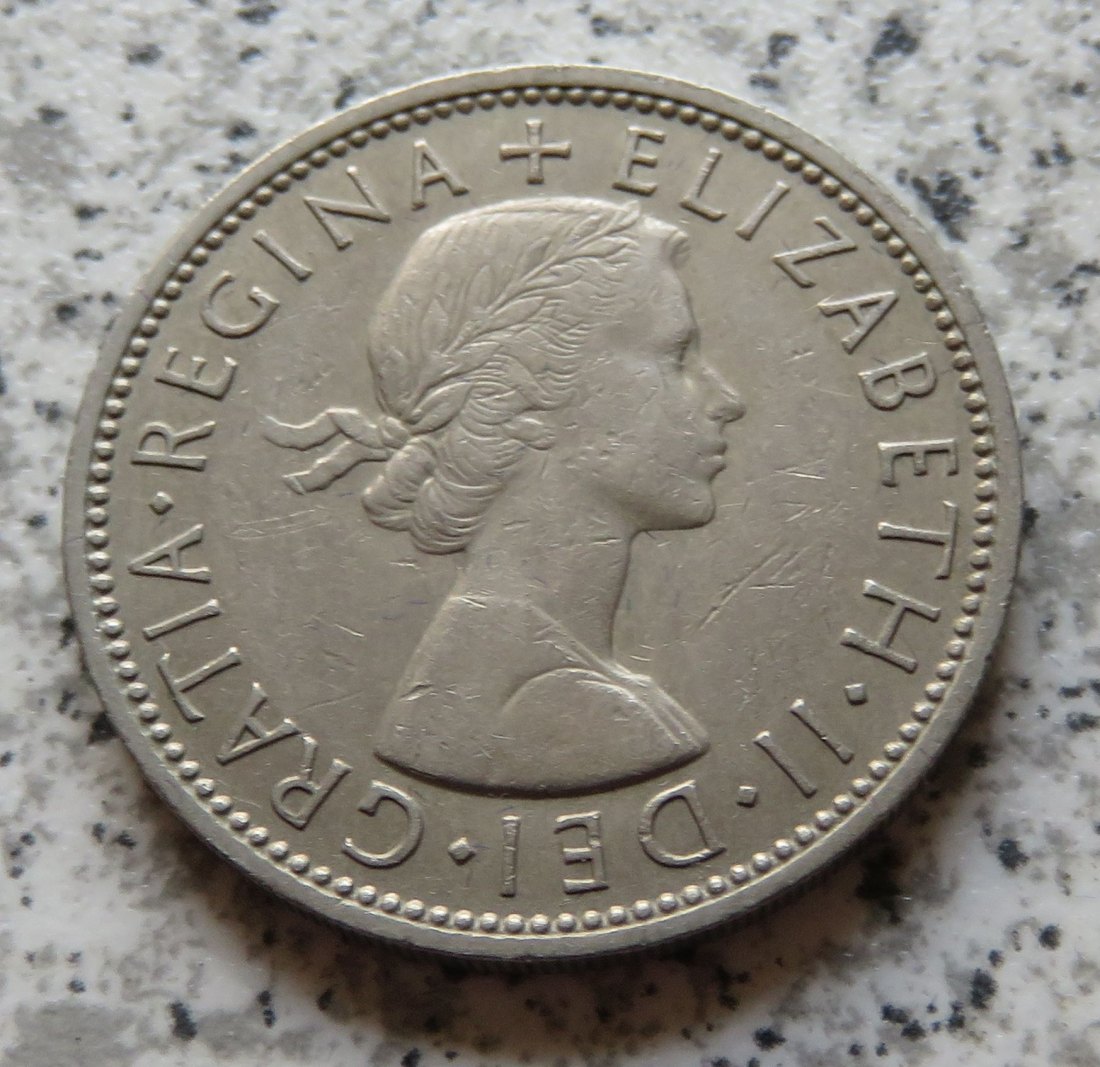  Großbritannien 2 Shillings 1962   
