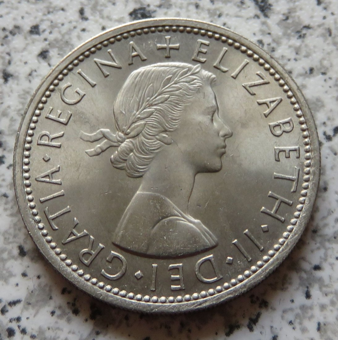  Großbritannien 2 Shillings 1965 funz/unz   