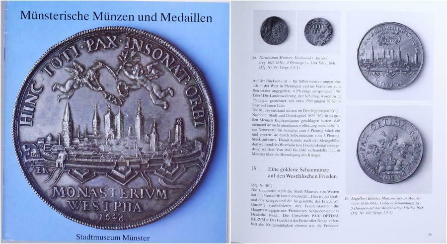  Dethlefs / Galen - Münsterische ( Münster ) Münzen und Medaillen   