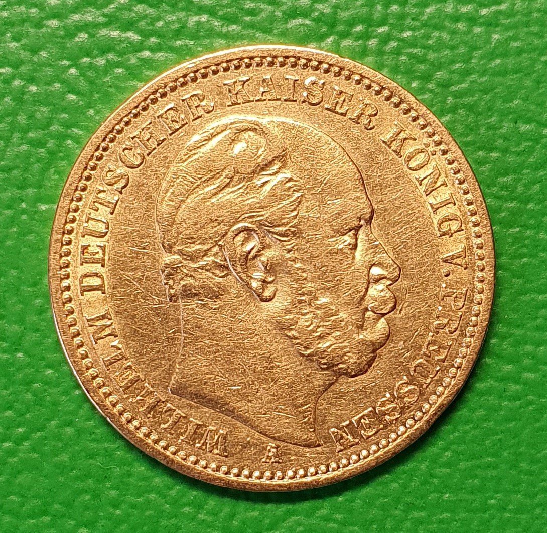 3073388 20 Mark Goldmünze 1883 A Wilhelm Deutscher Kaiser König von Preussen 3073388 20 Mark Goldmünze 1883 A Wilhelm Deutscher Kaiser König von Preussen