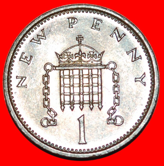  • PORTCULLIS: UNITED KINGDOM ★ 1 NEW PENNY 1979! MINT LUSTRE! LOW START ★ NO RESERVE!   