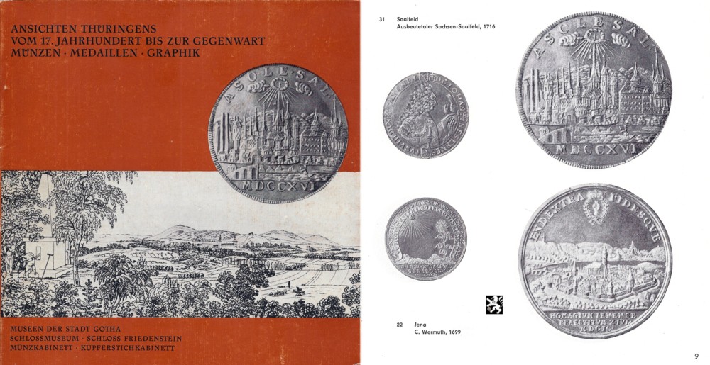  Steguweit - Ansichten Thüringens vom 17. Jahrhundert bis zur Gegenwart: Münzen, Medaillen   