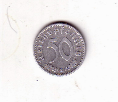  50 Pf 1935 E in VZGL-   