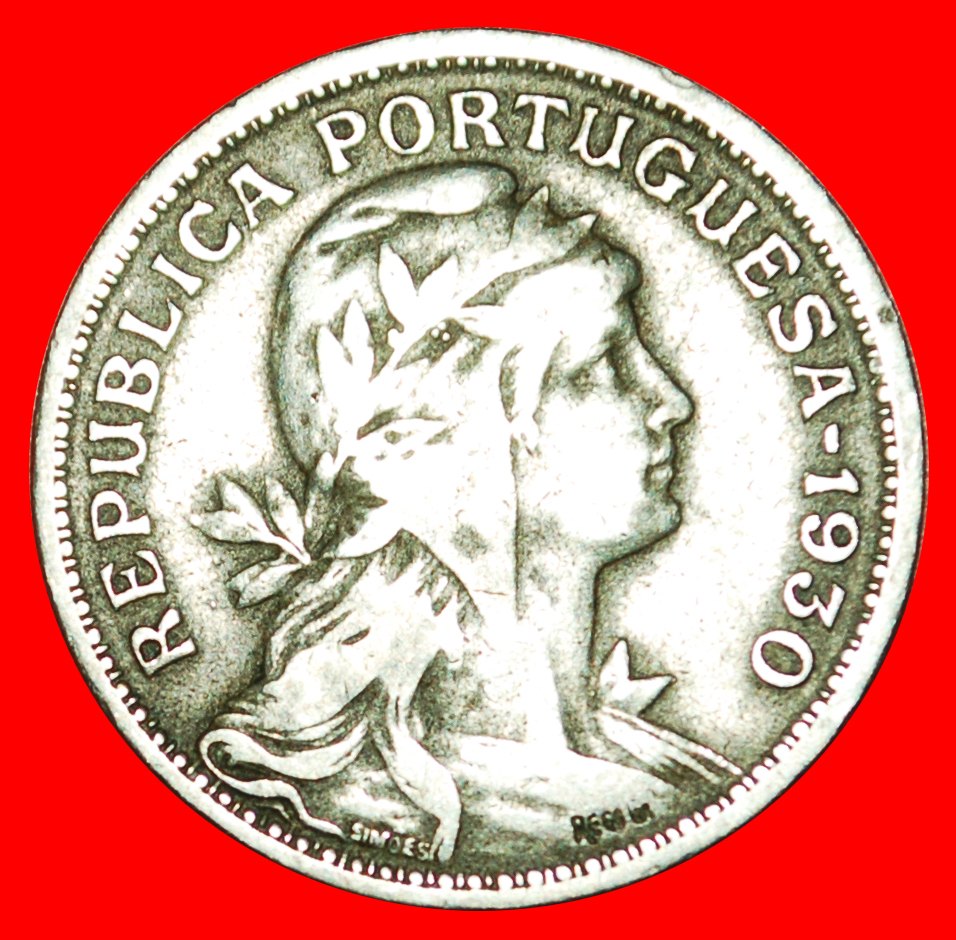  • PORTUGAL: CAPE VERDE ★ 50 CENTAVOS 1930 UNCOMMON! LOW START ★ NO RESERVE!   