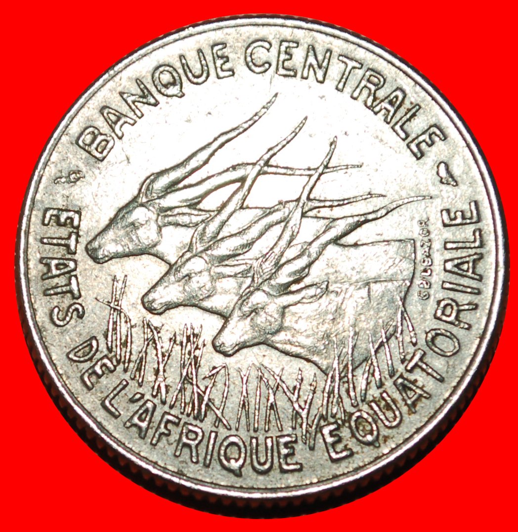  • FRANKREICH (1966-1968): ÄQUATORISCHE AFRIKANISCHEN STAATEN ★ 100 FRANCS 1968! OHNE VORBEHALT!   