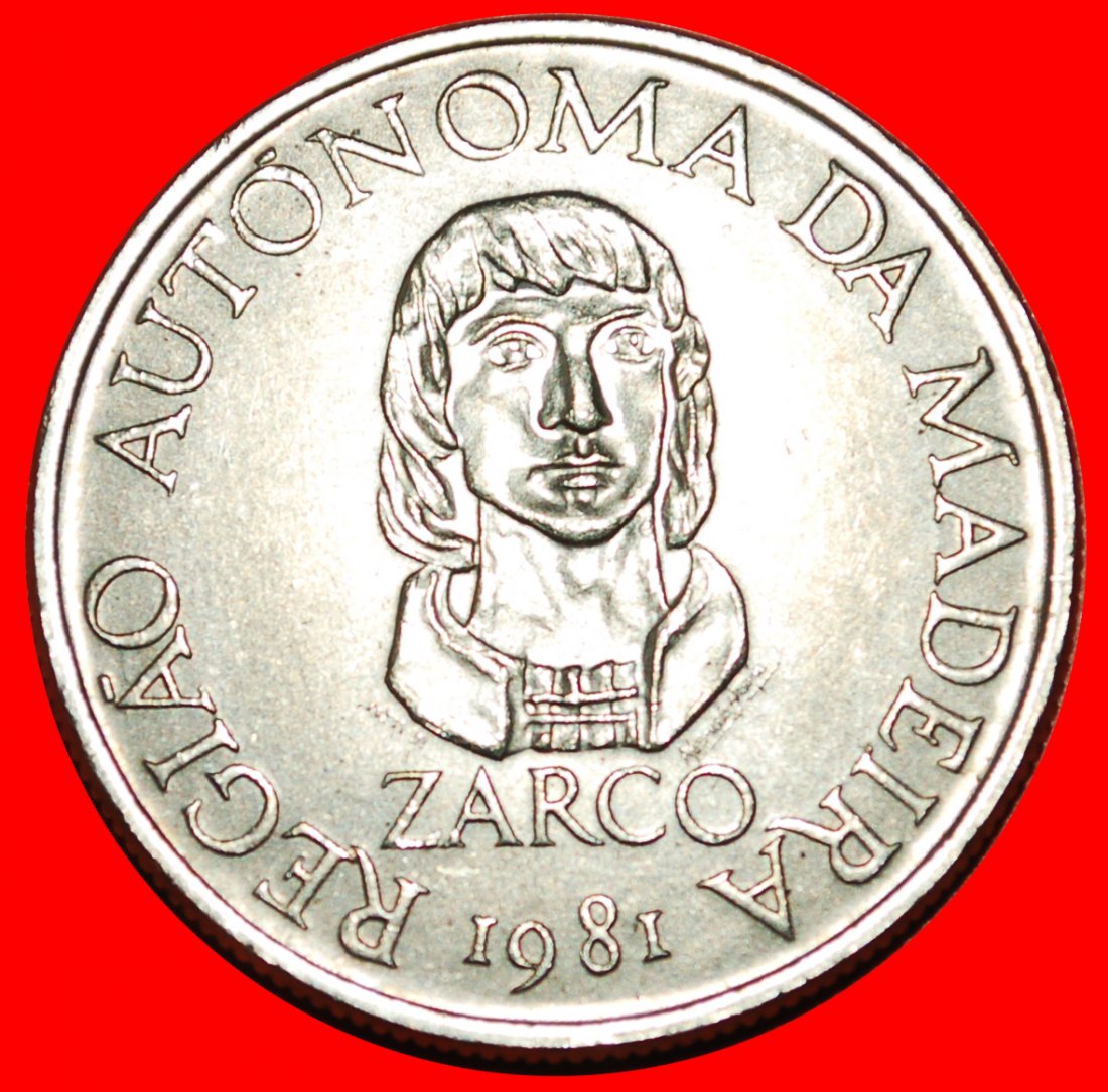• PORTUGAL: MADEIRA ISLANDS ★ 25 ESCUDOS 1981 UNC! LOW START ★ NO RESERVE!