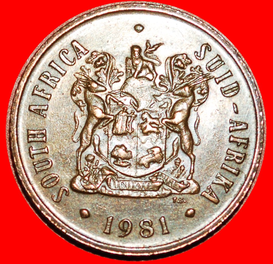  • WILDEBEEST: SOUTH AFRICA ★ 2 CENTS 1981! LOW START ★ NO RESERVE!   