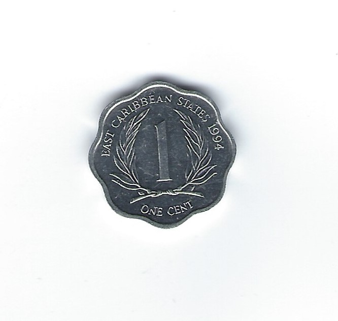  Ostkaribische Staaten 1 Cent 1994   