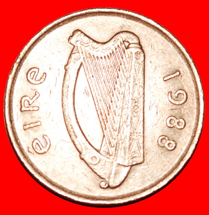  • BOOK OF KELLS (1971-2000): IRLAND ★ 2 PENCE 1988 NICHT MAGNETISCH! OHNE VORBEHALT!   