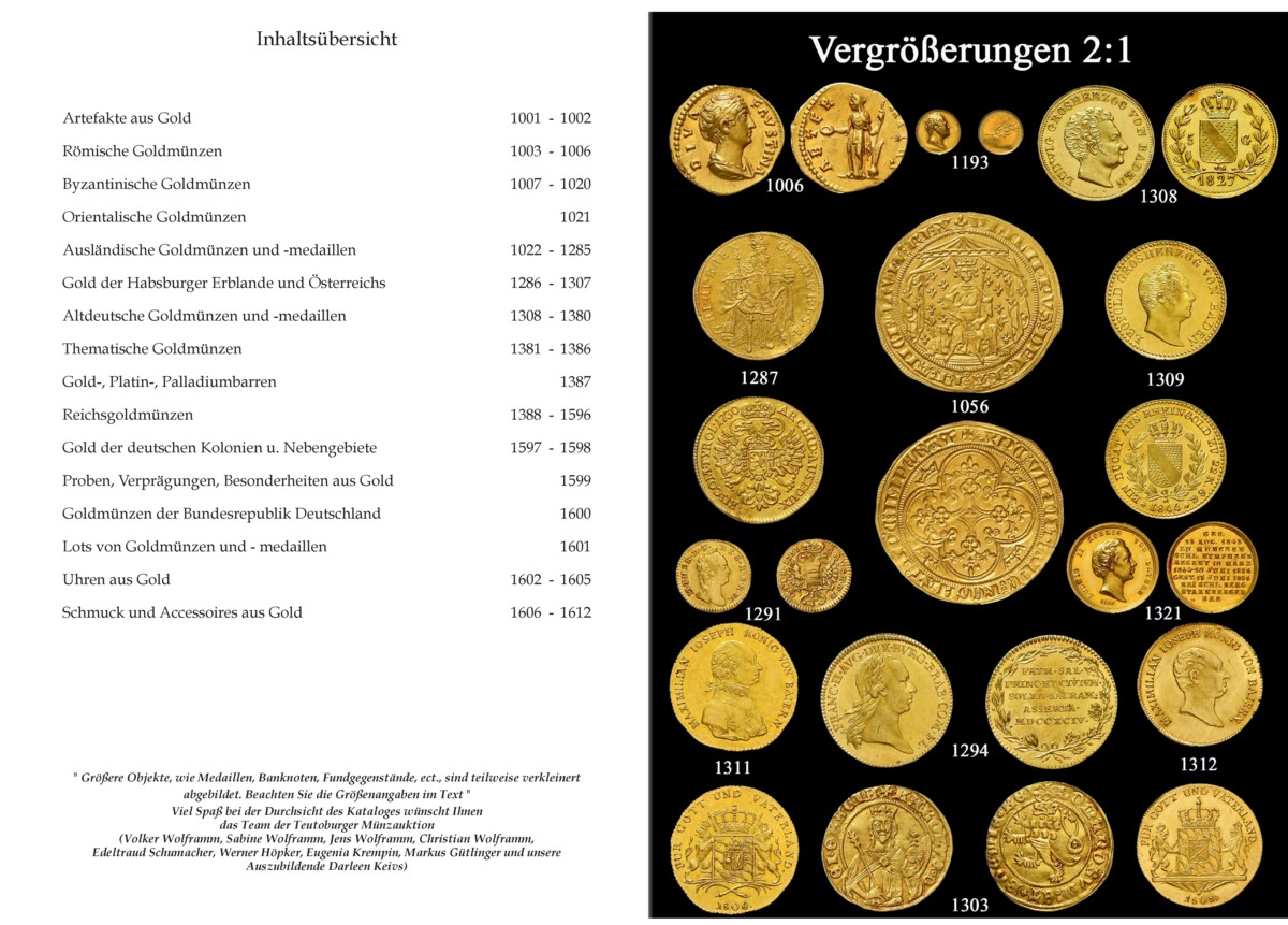  Teutoburger Münzauktion Auktion 77 (2013) GOLD - PLATIN - PALLADIUM   