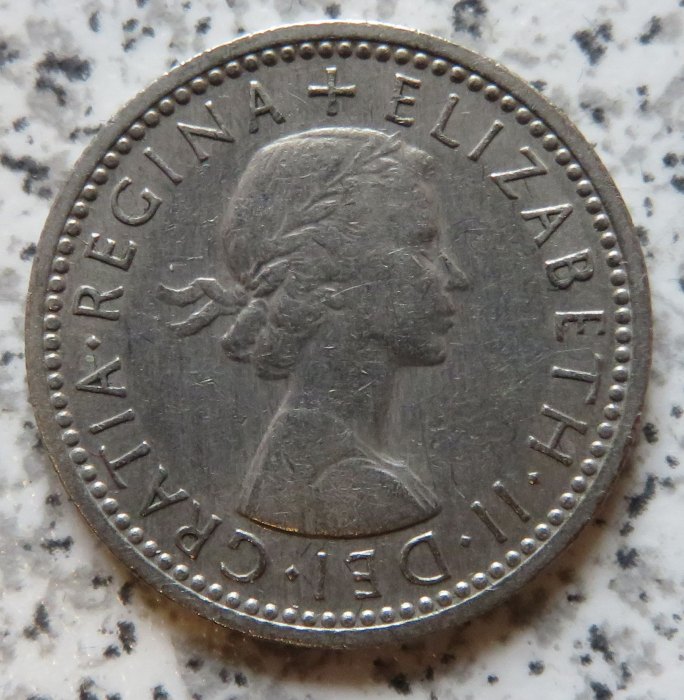  Großbritannien 6 Pence 1961   