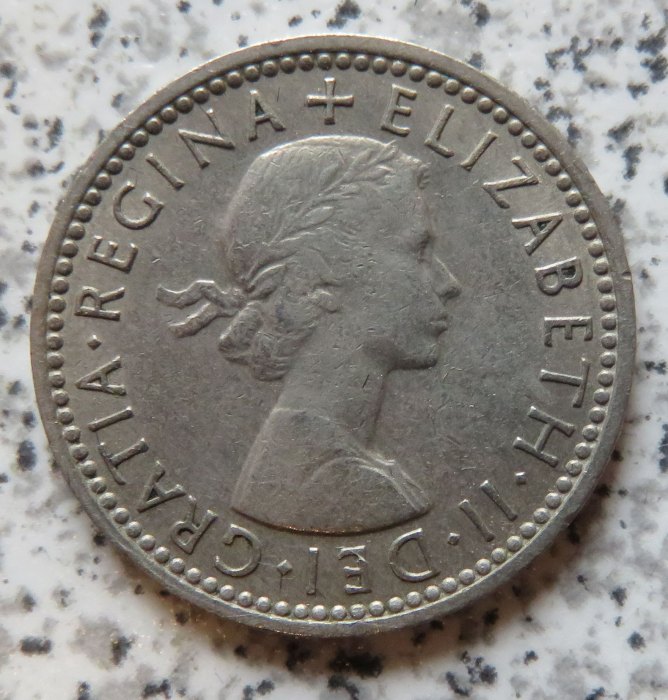  Großbritannien 6 Pence 1960   