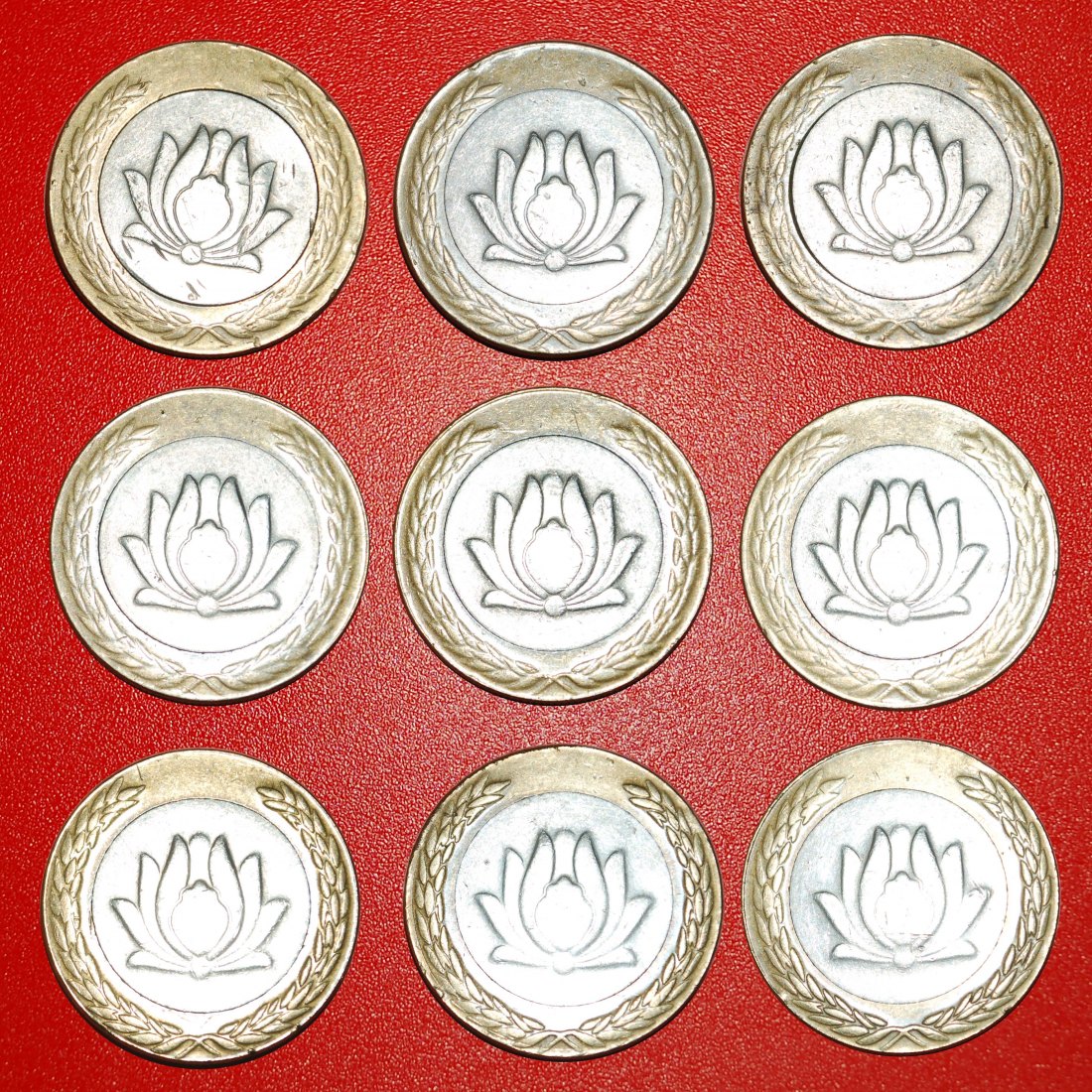  Ⰶ SET 9 COINS: IRAN ★ 250 RIALS RUN YEARS 1373-1382 (1994-2003)! LOW START ★ NO RESERVE!   