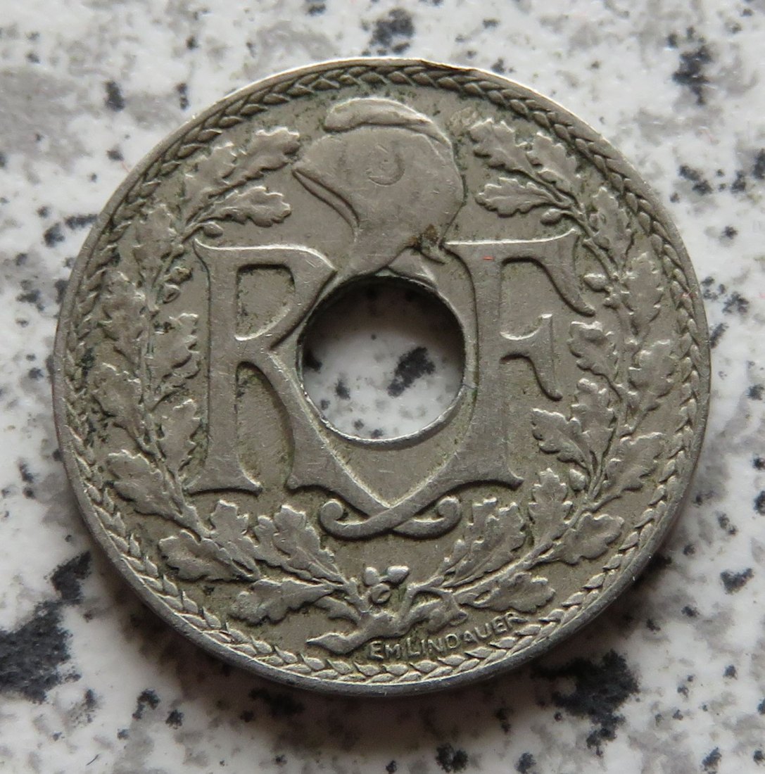  Frankreich 10 Centimes 1919   