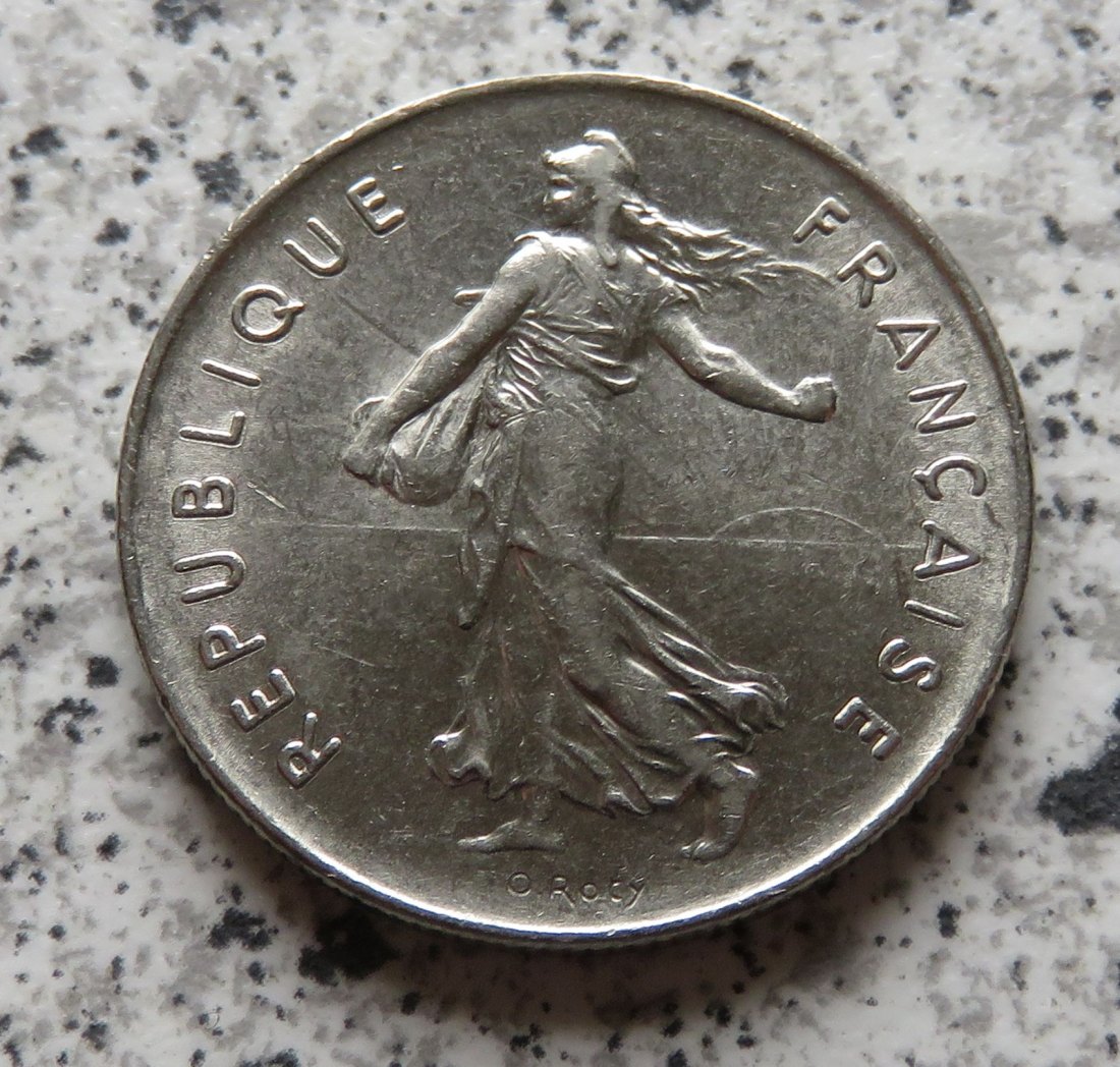  Frankreich 5 Francs 1976   