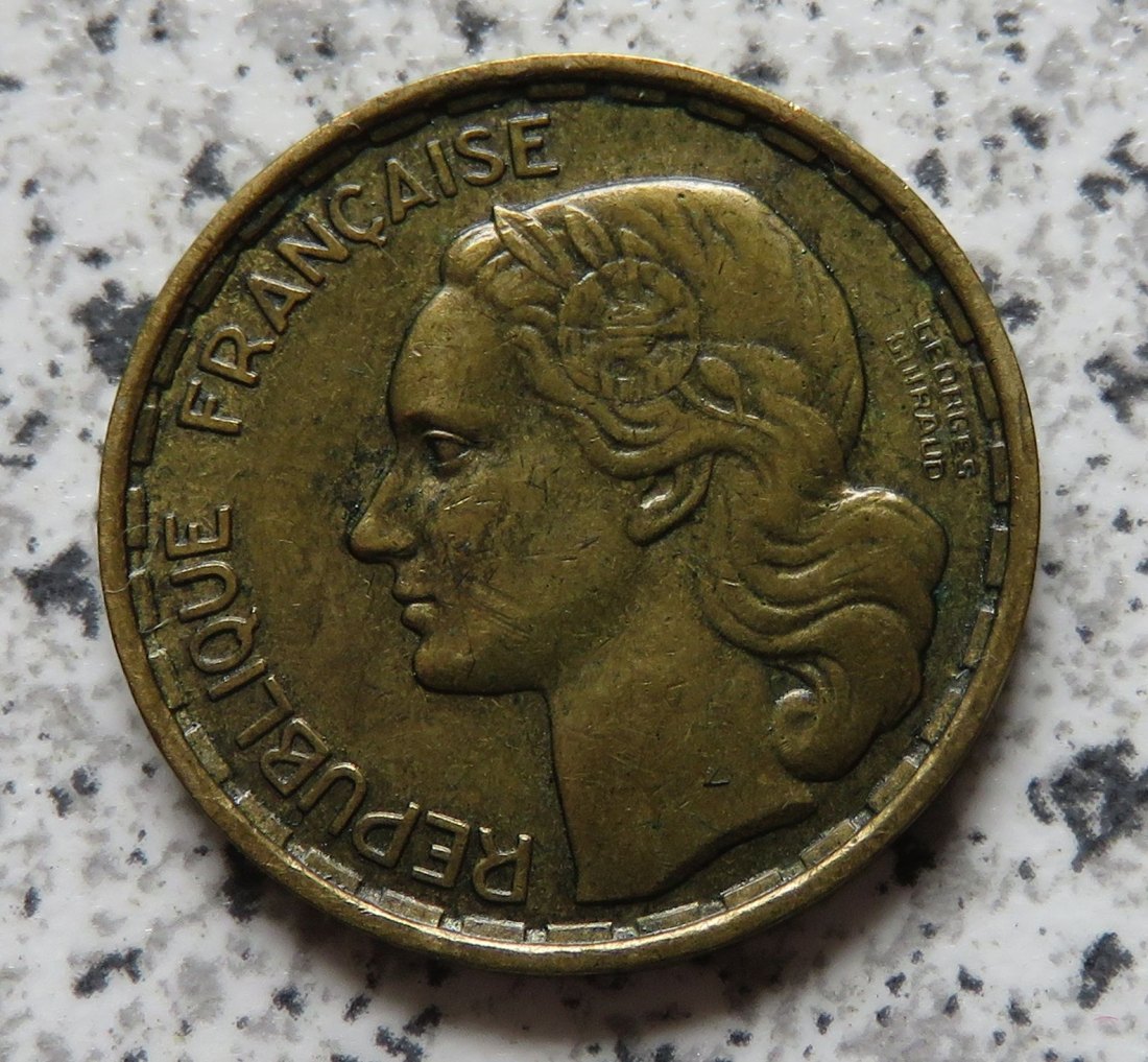  Frankreich 20 Francs 1950, Georges Guiraud   