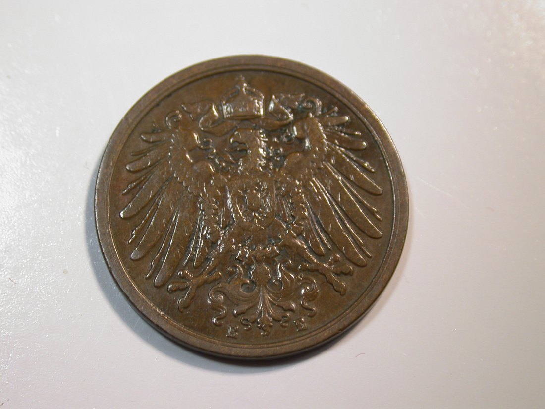  F12 KR  2 Pfennig  1904 A in ss   Originalbilder   