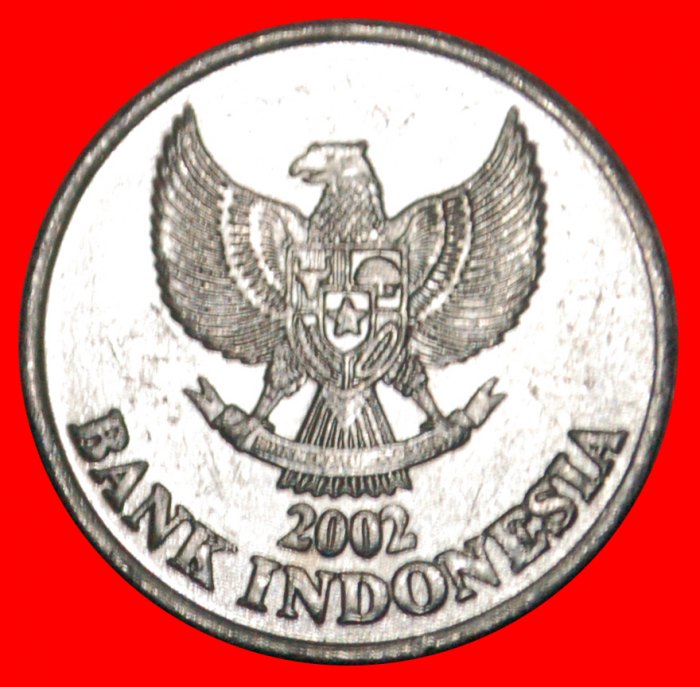  • BIRD (1999-2003): INDONESIA ★ 50 RUPIAH 2002 MINT LUSTER! LOW START ★ NO RESERVE!   