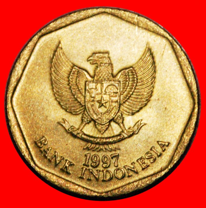  • GARUDA AND BULLS (1991-1998): INDONESIA ★ 100 RUPIAH 1997 MINT LUSTRE! LOW START ★ NO RESERVE!   