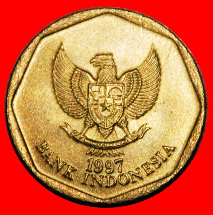  • GARUDA UND STIER (1991-1998): INDONESIEN ★ 100 RUPIAH 1997 uSTG STEMPELGLANZ! OHNE VORBEHALT!   