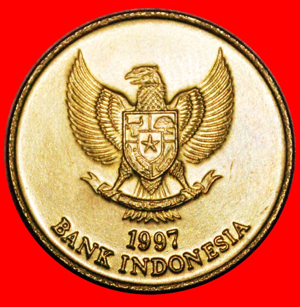  • JASMINE FLOWER: INDONESIA ★ 500 RUPIAH 1997 MINT LUSTRE! LOW START ★ NO RESERVE!   