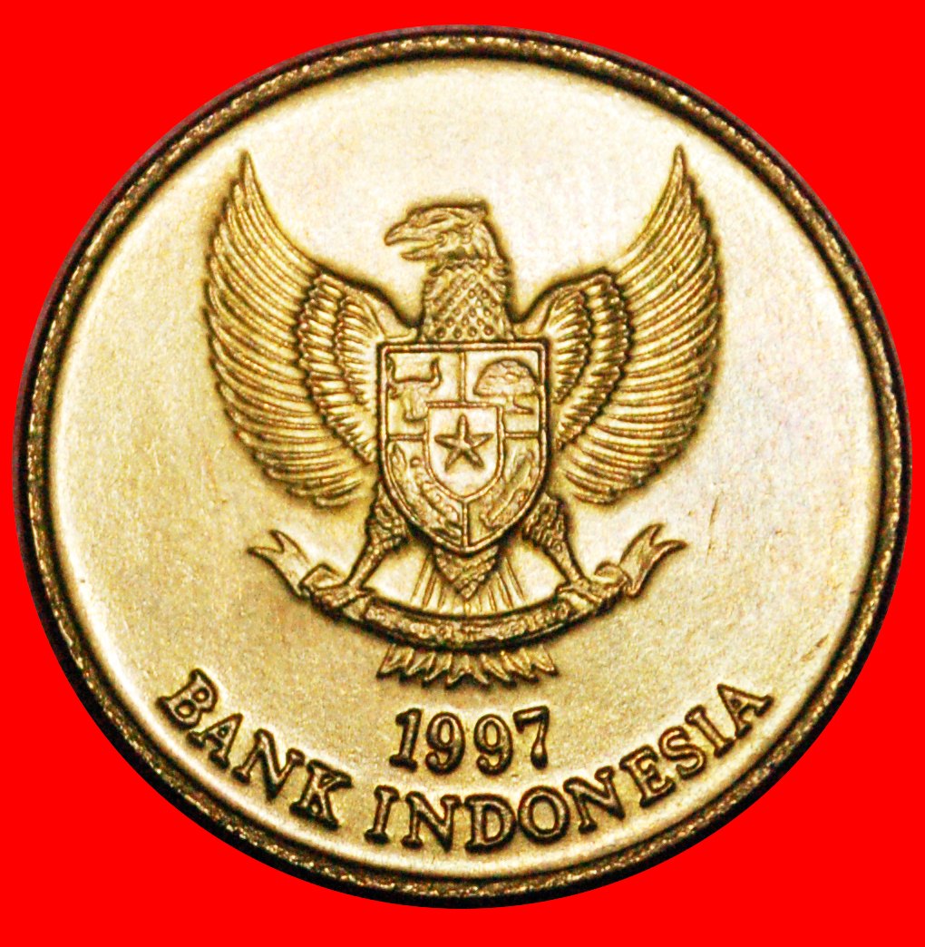  • JASMIN-BLUME: INDONESIEN ★ 500 RUPIAH 1997 uSTG STEMPELGLANZ! OHNE VORBEHALT!   